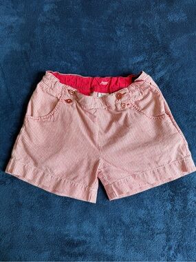 Red Striped Women’s Shorts - Casual Summer Style